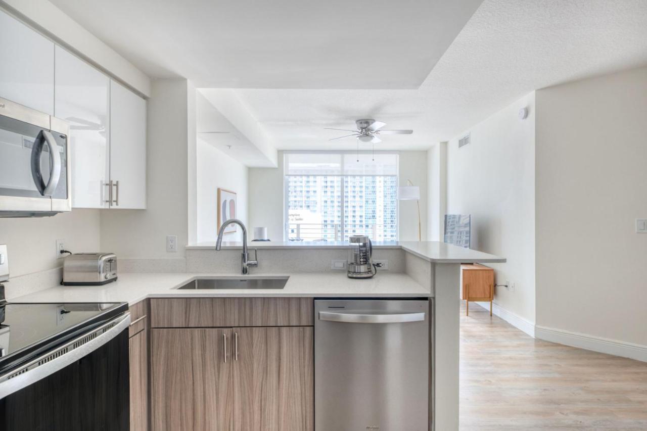 Brickell 1br W Gym Pool Wd Nr Center Mia-69 Appartamento Miami